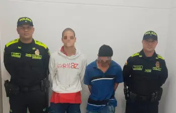 La imagen de los presuntos atacantes fue publicada por el secretario de Seguridad, Manuel Villa. FOTO TOMADA DE X