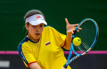 Camila Osorio lidera el equipo nacional que competirá desde este viernes en los Play Offs dela Billie Jean King Cup FOTO: Juan Antonio Sánchez