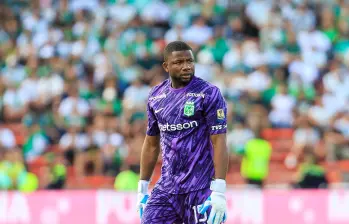 Harlen Castillo estuvo tres años en Atlético Nacional, con altas y bajas. FOTO CAMILO SUÁREZ