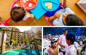 Buen Comienzo, Parceros y vivienda propia para las familias son pilares del gobierno de Federico Gutiérrez. Fotos: Cortesía