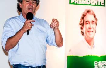 Sergio Fajardo se encuentra en medio de su campaña política de “remontada”. FOTO: JAIME PÉREZ MUNÉVAR.