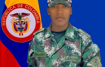 El soldado Miguel Ángel Palacios Conde tenía 21 años y estaba próximo a terminar su servicio militar. FOTO CORTESÍA