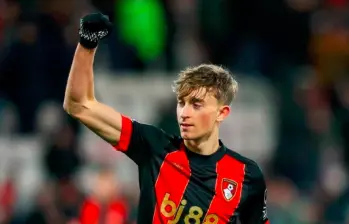 Dean Huijsen, otra promesa del fútbol mundial que llegará al Real Madrid. FOTO Bournemouth