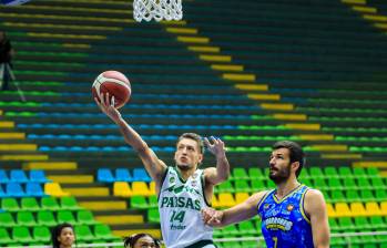 Paisas brilla en la Liga Profesional de baloncesto en Colombia: FOTO Andrés Camilo Suárez Echeverry.