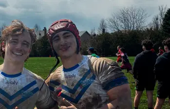 Santiago Benavides Júnior (su padre, un cantante reconocido de música cristiana se llama igual), juega rugby en varios equipos de Canadá. Le manifestó a El Colombiano que le gustaría jugar en Europa. FOTO cortesía 