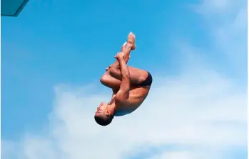 Felipe Uribe realizó una excelente presentación en Canadá, que le valió el bronce. FOTO FECNA