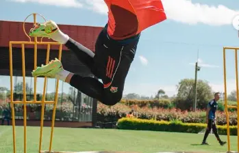 Salvador Ichazo, arquero uruguayo que llegó a reforzar al DIM. FOTO CORTESÍA DIM