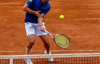Alejandro Falla hizo parte del equipo colombiano de la Copa Davis durante 15 años como jugador. FOTO Juan Antonio Sánchez