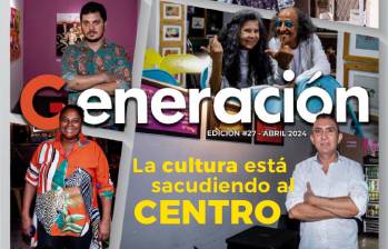 Este domingo circula una nueva edición del suplemento cultural del periódico El Colombiano, con una mirada especial al centro de Medellin. FOTO Portada Generación