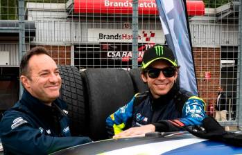 El piloto italiano Valentino Rossi, de 45 años, logró ganar nueve títulos mundiales del Moto GP. FOTO: TOMADA DEL X DE @ValeYellow46