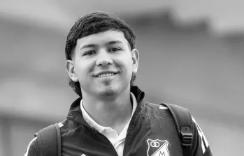 El volante creativo Santiago Castrillón tenía 18 años y estaba próximo a su debut profesional. FOTO: X MILLONARIOS