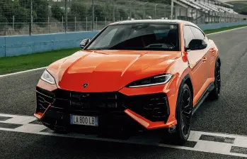 Así era el Lamborghini Urus que conducía Diogo Jota, un SUV de lujo con 666 caballos de potencia y capaz de alcanzar los 305 km/h. FOTO: Lamborghini.