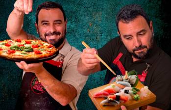 Tulio Zuloaga unió este año el pizza master y el sushi master. FOTO Cortesía