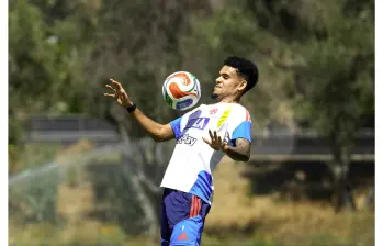 Luis Díaz llega como la máxima figura de Colombia al Mundial. FOTO FCF