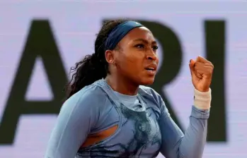 La estadounidense Coco Gauff, número dos del mundo ya está instalada en semifinales de Roland Garros. FOTO TOMADA X@rolandgarros