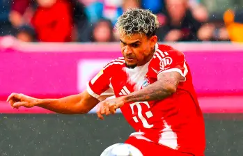 Luis Díaz sigue ganando confianza y minutos en el Bayern de Múnich. FOTO 