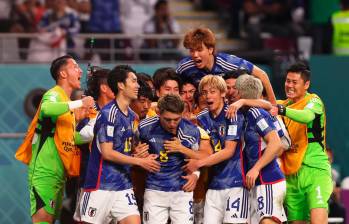 Japón ya hizo historia en Qatar, luego de vencer a la cuatro veces campeona mundial en su debut. FOTO EFE