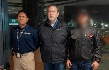  Jorge Enrique Pedraza Reyes (“Tony”), capturado en Bogotá con fines de extradición. FOTO: CORTESÍA DE FISCALÍA.