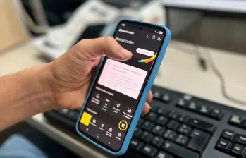 El banco informó que restablecer sus servicios es la prioridad, pero no detalló la causa técnica de la falla. FOTO: EL COLOMBIANO