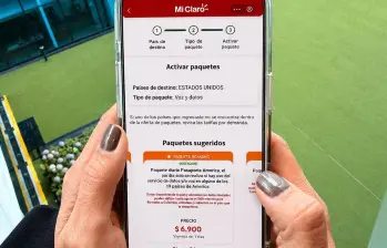 El roaming no se activa solo. Hay que habilitarlo con anticipación, adquirir el paquete y, además, revisar en la configuración del teléfono que la opción de “itinerancia de datos” o “roaming de datos” esté encendida. FOTO: Cortesía Claro.