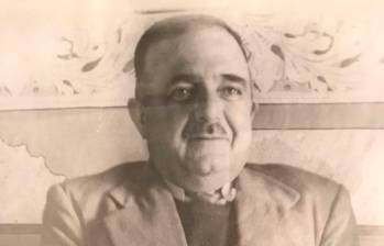 Juan de Dios en su época como empresario, entre 1945 y 1949. Fotos: Cortesía familia Ospina.