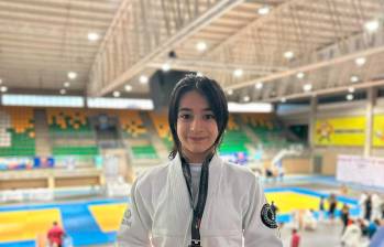 La antioqueña Emiliana Osorio buscará viajar ahora a Abu Dhabi para intentar defender su título mundial de jiu-jitsu. FOTO CORTESÍA