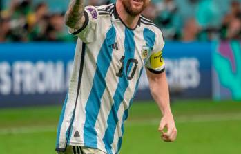 Lionel Messi, quien disputa su quinto y último mundial, no quiere despedirse sin el trofeo de campeón. FOTO: JUAN ANTONIO SÁNCHEZ. 