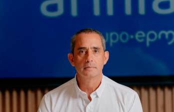 Ricardo Arango, gerente de Afinia, explicó la escisión de la compañía y la creación de Atenea durante el congreso anual de la Andi, en Cartagena. FOTO cortesía Afinia