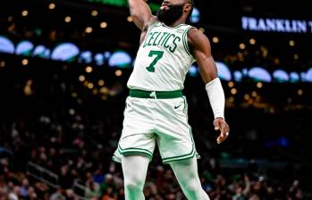 Los Celtics aseguraron el primer lugar en su victoria ante el Oklahoma City Thunder por 35 puntos de diferencia. FOTO Tomada de ‘X’: @celtics