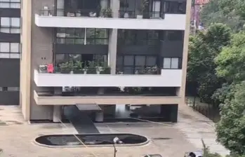 Edificio ubicado en El Poblado. Sus apartamentos se arriendan por periodos cortos a través de aplicaciones. FOTO: CORTESÍA