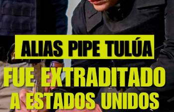 Así fue la extradición a EE. UU. de alias Pipe Tuluá