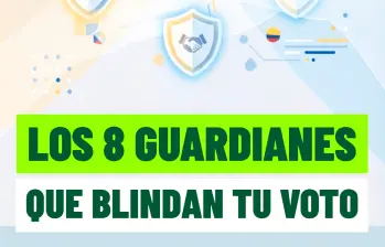 Los 8 guardianes que protegen el voto en la segunda vuelta de Colombia