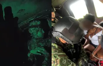 El operativo estuvo a cargo de soldados de la Sexta División. FOTOS: Cortesía Ejército Nacional