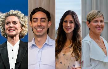Figuras como Margarita Rosa de Francisco, Diana Osorio, Juan Carlos Upegui y Verónica Alcocer ahora adoptan un perfil mucho más discreto en plataformas como X. Foto: GETTY, Cortesía y El Colombiano