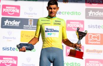 Diego Camargo logró su segundo título de la Vuelta a Colombia, seis años después de conquistar por primera vez la carrera más importante del país. FOTO CORTESÍA FEDECICLISMO