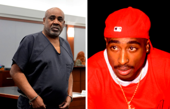 A la izquierda Duane “Keffe D” Davis, a la derecha Tupac Shakur. Fotos Getty. 