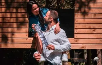Mariana Pajón y su esposo Vincent Pelluard develaron el sexo del bebé que espera la pareja. FOTO TOMADA INSTAGRAM 