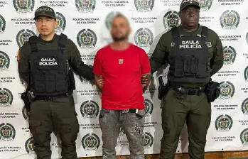 Alias “Arete” ya había sido detenido por estos hechos, pero recuperó la libertad por vencimiento de términos mientras avanzaba el proceso judicial. Foto: Policía Nacional.