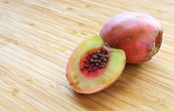 El xoconostle es de la familia de los cactus. Es un fruto ácido y tiene diversas propiedades para la salud. FOTO: Cortesía.