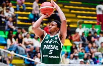 El quinteto que lidera Daniel Seoane es segundo en la tabla de posiciones y necesita las dos victorias para consolidarse en la parte alta de la tabla. FOTO CORTESÍA PAISAS 