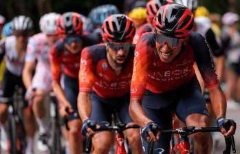 Egan cumplió un brillante papel como equipero en el reciente Tour de Francia. Su función no solo lo llenó de confianza sino que fue vital para ser tenido en cuenta en la Vuelta a España-2023. Ya fue 6° en 2021. FOTO AFP