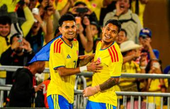 Luis Díaz y Juan Camilo “Cucho” Hernández, dos hombres que esperan brillar con Colombia en el Mundial. FOTO X-SELECCIÓN COLOMBIA