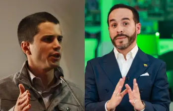 Tomás Uribe y Abelardo De la Espriella. Fotos: Manuel Saldarriaga, EL COLOMBIANO, y Colprensa.