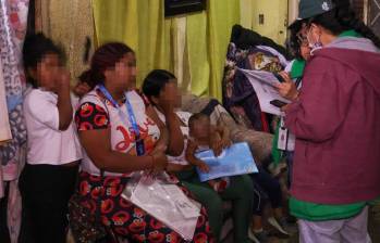 Autoridades identificaron a 13 menores en condiciones de vulnerabilidad en una vivienda de Suba, Bogotá.FOTO: Alcaldía de Bogotá.