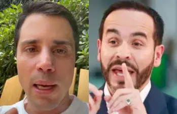 Tomás Uribe y Abelardo De la Espriella. Fotos: Manuel Saldarriaga, EL COLOMBIANO, y Colprensa.