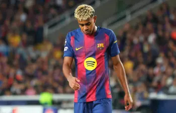 Lamine Yamal, una de las grandes figuras del fútbol mundial actual. FOTO: AFP