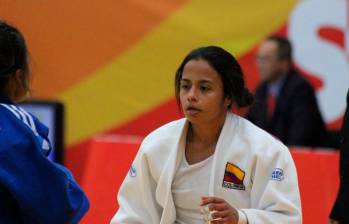 Luz Adíela, representante colombiana de judo. FOTO CORTESÍA COC