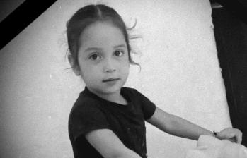 Michelle Dayana Henao Chavarría tenía 6 años estuvo desaparecida una semana en zona rural del municipio de Buriticá, luego de salir de su casa. FOTO: CORTESÍA