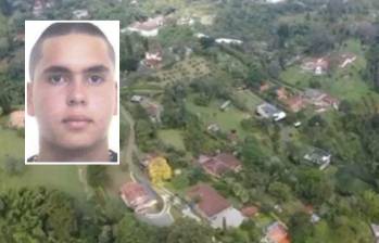 Juan Camilo Muñoz Rodríguez, alias Lalo o Pastuso, se estaba ocultando en una finca de Sabaneta y habría formado parte de una estructura balcánica liderada por el croata Alen Bunic. FOTOS: CORTESÍA