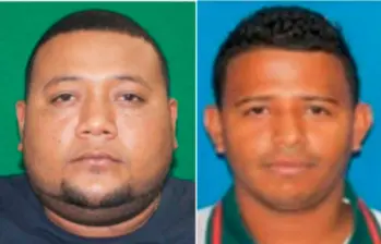 Jean Carlo Valderrama (izq.), alias Balín, y José Abdiel Chérigo (der.), alias Coya, fueron capturados en las últimas horas en Medellín y Granada respectivamente. Ambos tenían vínculos con importantes estructuras criminales del departamento. FOTOS: CORTESÍA